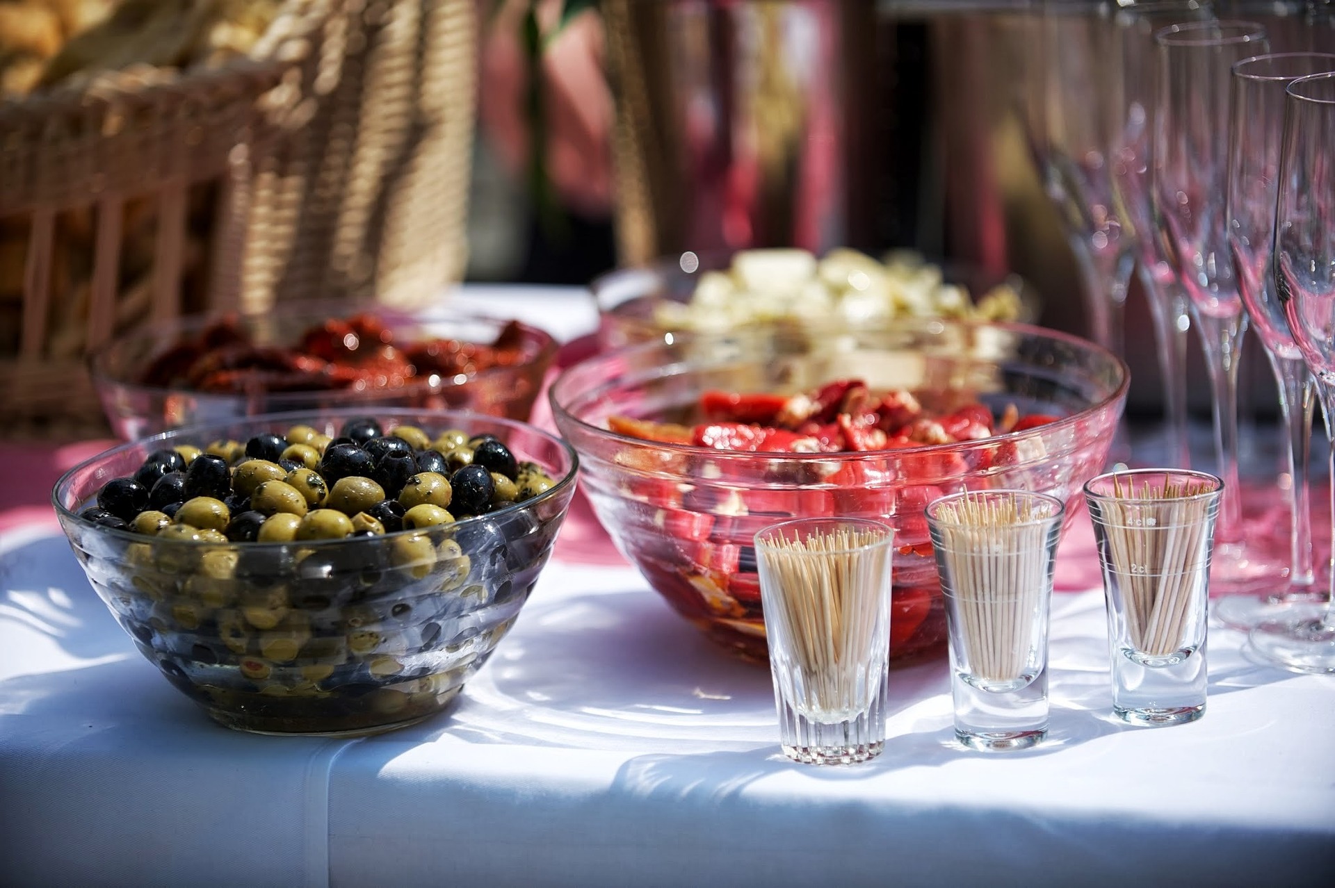 Catering-entrees buffet